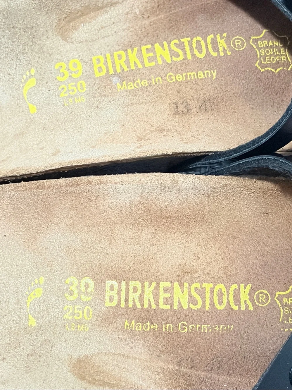 Birkenstock Black Molina Slide Sandals Size 39 US 8-8 1/2